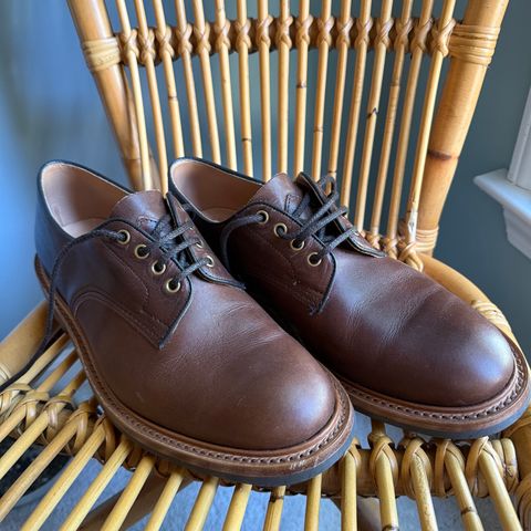 Tricker's Daniel Tramping Shoe in Horween Brown Nut Dublin