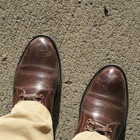 TXTURE Txture / Pacific boots in Red Wine Pull Up (local)