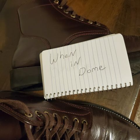 TXTURE Txture / Pacific boots in Red Wine Pull Up (local)