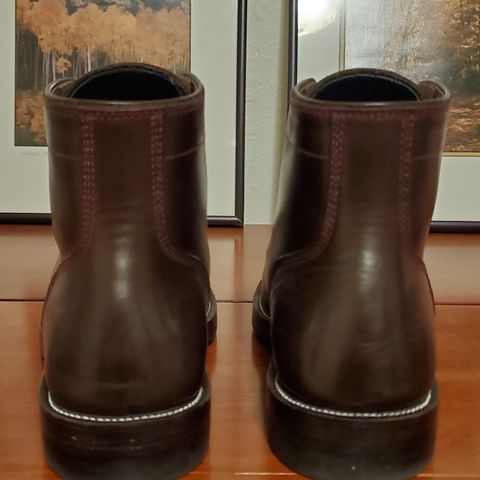 TXTURE Txture / Pacific boots in Red Wine Pull Up (local)