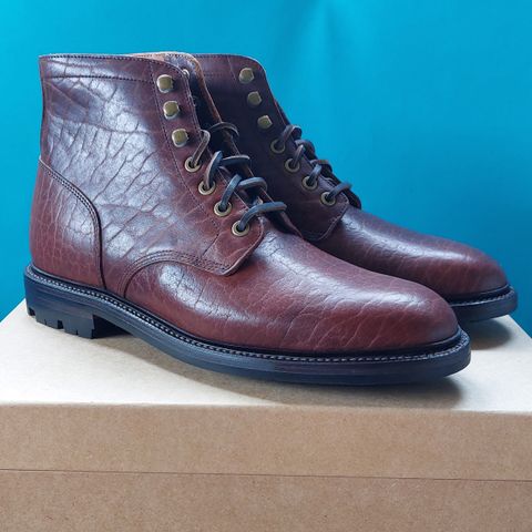 Grant Stone Diesel Boot in Seidel Walnut Bison