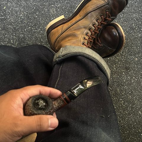 Willie's Handmade Boots Monkey Boot in Horween Natural Latigo & Latigo GBS – Light Natural