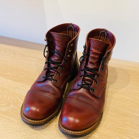 View photo of Red Wing Iron Ranger in S.B. Foot Oxblood Mesa