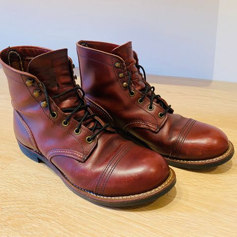 View photo of Red Wing Iron Ranger in S.B. Foot Oxblood Mesa