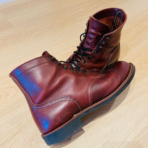 View photo of Red Wing Iron Ranger in S.B. Foot Oxblood Mesa