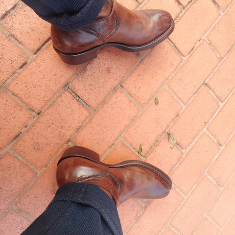 Quan Shoemaker Engineer in Maryam Walnut TPR Horsebutt