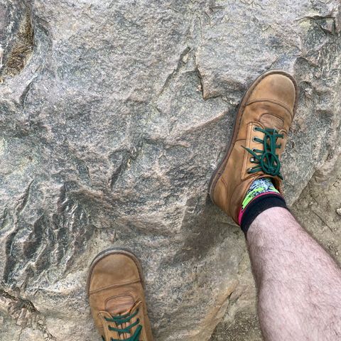 Jim Green African Ranger Barefoot Boot in Fudge Crazy Horse