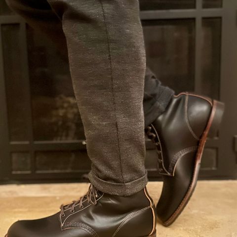 Red Wing Beckman Flatbox in S.B. Foot Black Klondike