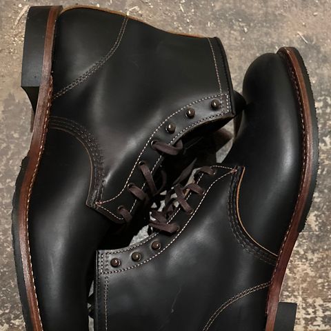 Red Wing Beckman Flatbox in S.B. Foot Black Klondike