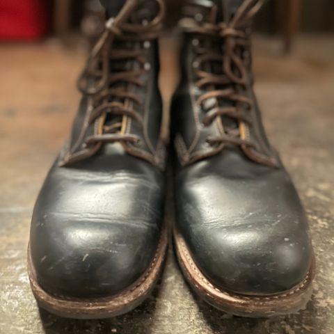 Red Wing Beckman Flatbox in S.B. Foot Black Klondike
