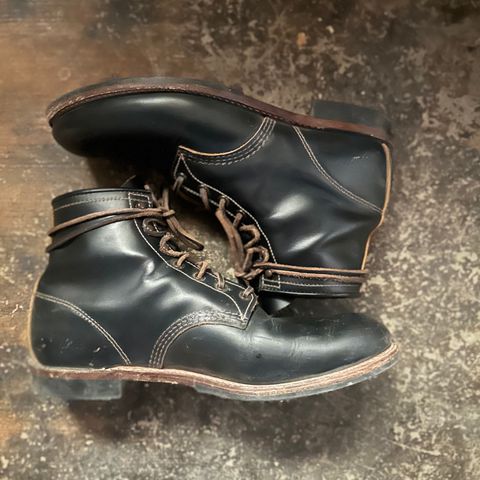 Red Wing Beckman Flatbox in S.B. Foot Black Klondike