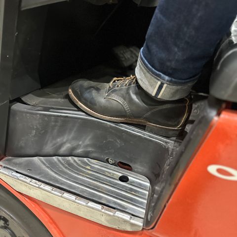 Red Wing Beckman Flatbox in S.B. Foot Black Klondike
