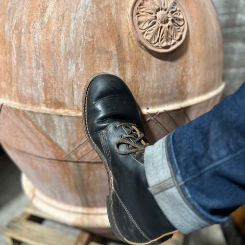 Red Wing Beckman Flatbox in S.B. Foot Black Klondike