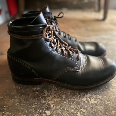 Red Wing Beckman Flatbox in S.B. Foot Black Klondike