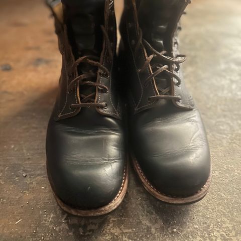 Red Wing Beckman Flatbox in S.B. Foot Black Klondike