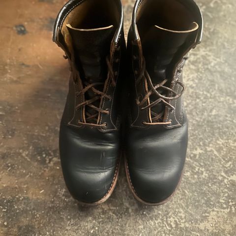 Red Wing Beckman Flatbox in S.B. Foot Black Klondike