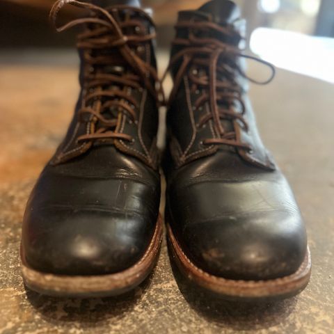 Red Wing Beckman Flatbox in S.B. Foot Black Klondike