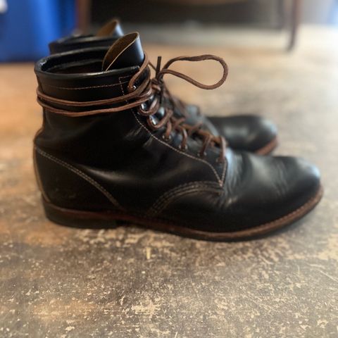 Red Wing Beckman Flatbox in S.B. Foot Black Klondike