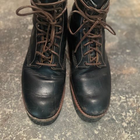 Red Wing Beckman Flatbox in S.B. Foot Black Klondike