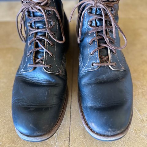 Red Wing Beckman Flatbox in S.B. Foot Black Klondike