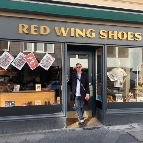 Red Wing Beckman Flatbox in S.B. Foot Black Klondike