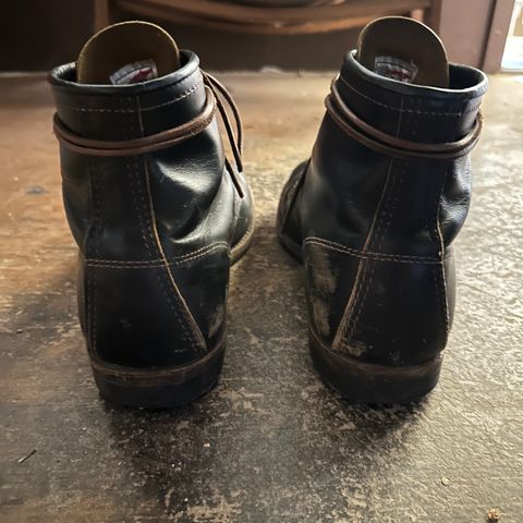 Red Wing Beckman Flatbox in S.B. Foot Black Klondike