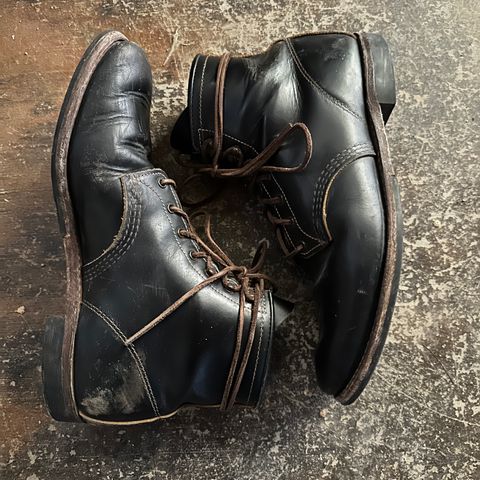 Red Wing Beckman Flatbox in S.B. Foot Black Klondike