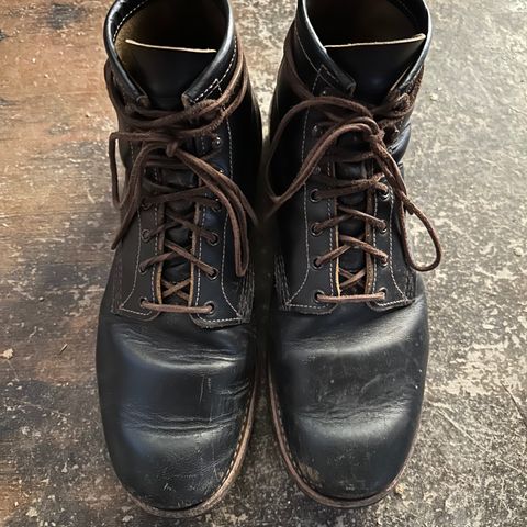 Red Wing Beckman Flatbox in S.B. Foot Black Klondike