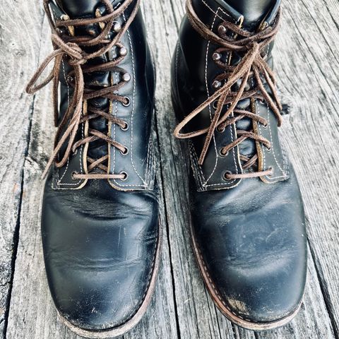 Red Wing Beckman Flatbox in S.B. Foot Black Klondike