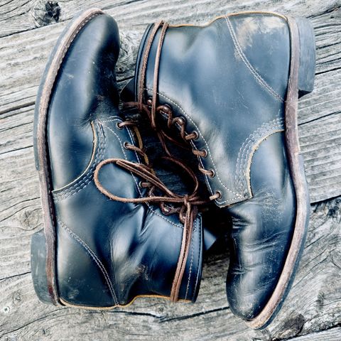 Red Wing Beckman Flatbox in S.B. Foot Black Klondike