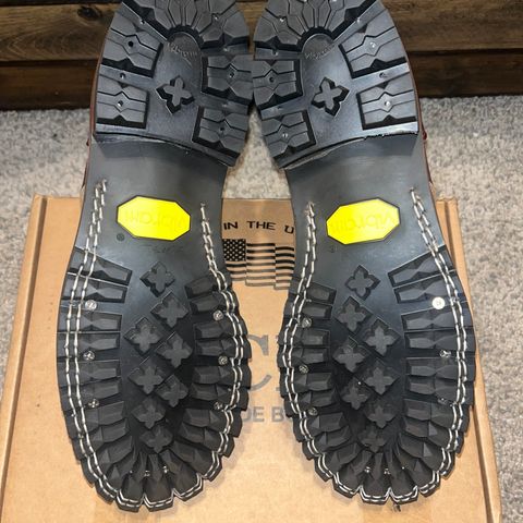 Nicks Lace Up Heritage in 64 Brown Double Shot