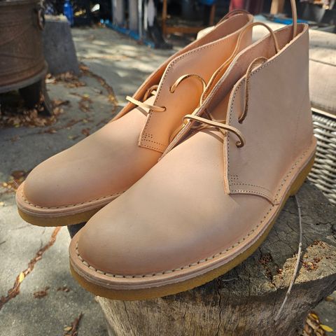 Clarks Desert Boot in Unknown Natural Veg Tan