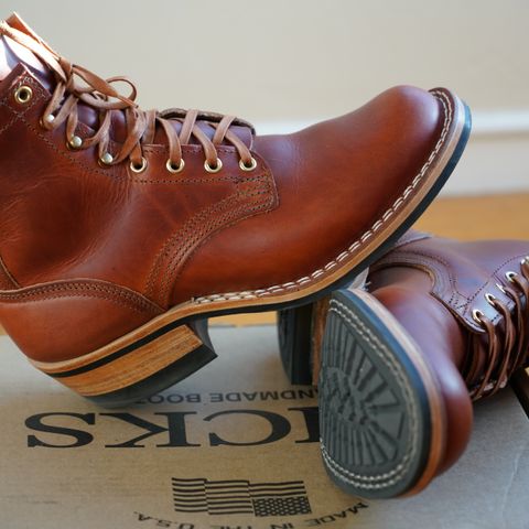 Nicks MTO in Wickett & Craig Tan Oiled Latigo