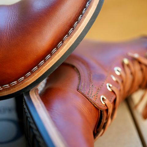 Nicks MTO in Wickett & Craig Tan Oiled Latigo