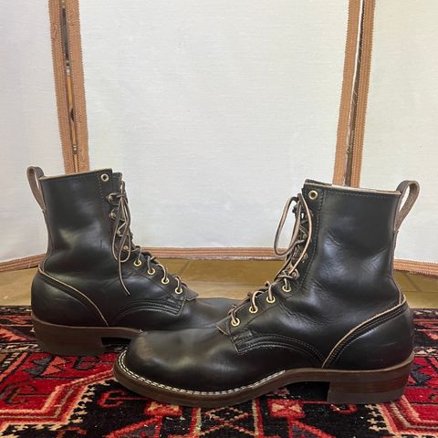 Nicks Lace Up Heritage in Horween Black Chromexcel