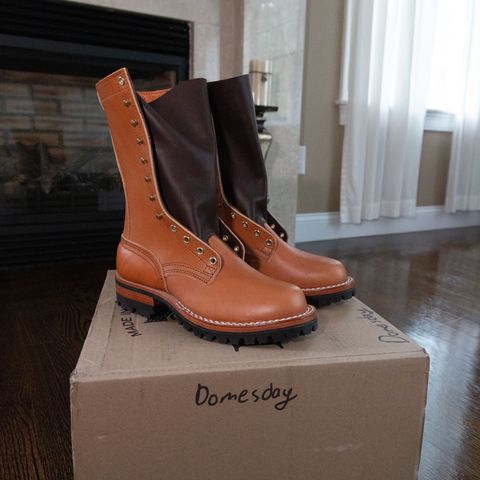 Nicks DomePro in Wickett & Craig Tan English Bridle
