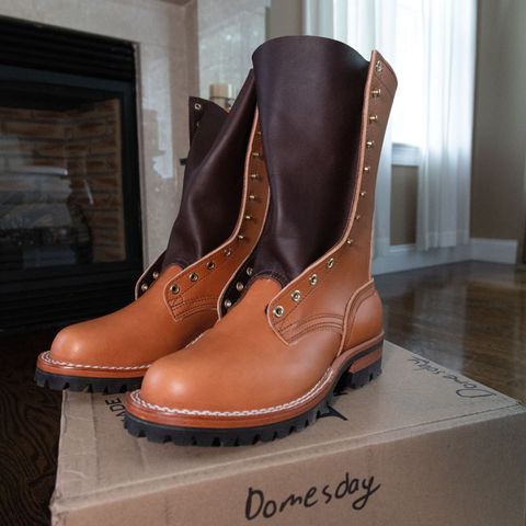 Nicks DomePro in Wickett & Craig Tan English Bridle