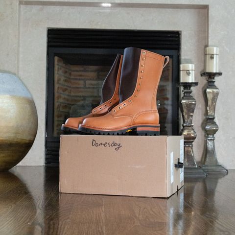 Nicks DomePro in Wickett & Craig Tan English Bridle
