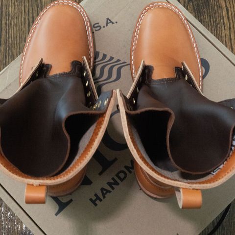Nicks DomePro in Wickett & Craig Tan English Bridle