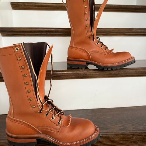 Nicks DomePro in Wickett & Craig Tan English Bridle