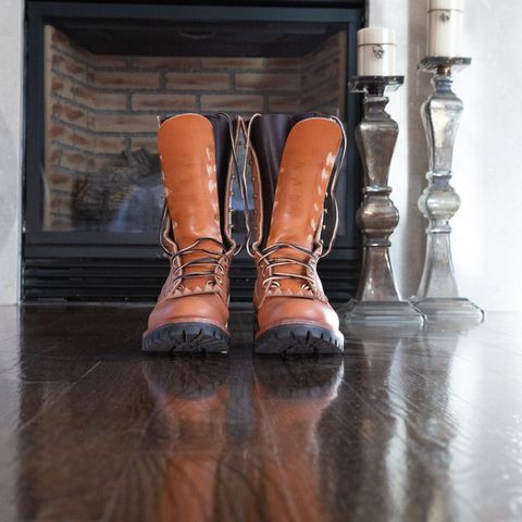 Nicks DomePro in Wickett & Craig Tan English Bridle