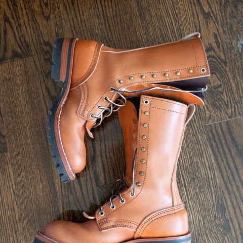 Nicks DomePro in Wickett & Craig Tan English Bridle