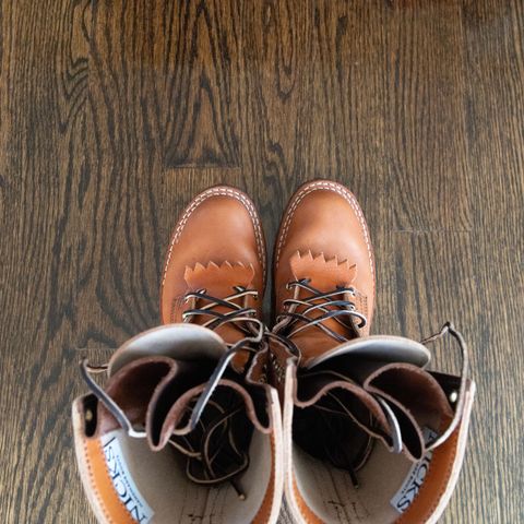 Nicks DomePro in Wickett & Craig Tan English Bridle