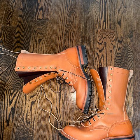 Nicks DomePro in Wickett & Craig Tan English Bridle