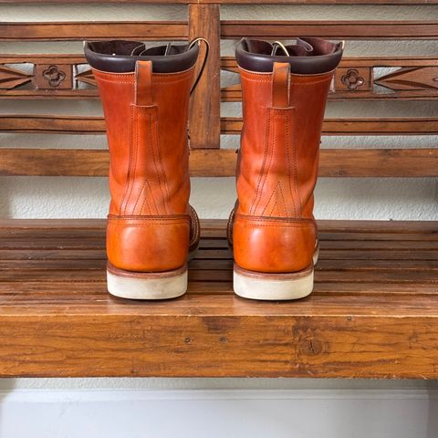Nicks Moc Toe in Wickett & Craig Double Stuffed Tobacco