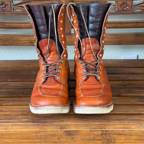 Nicks Moc Toe in Wickett & Craig Double Stuffed Tobacco