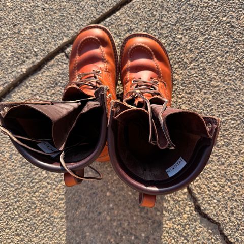 Nicks Moc Toe in Wickett & Craig Double Stuffed Tobacco