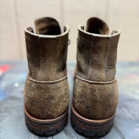 Truman Cap Toe Boot in C.F. Stead Stone Rambler