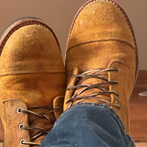 Truman Cap Toe Boot in C.F. Stead Coach Rambler