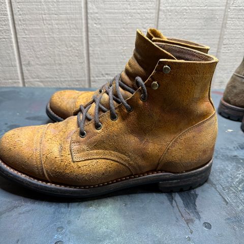 Truman Cap Toe Boot in C.F. Stead Coach Rambler